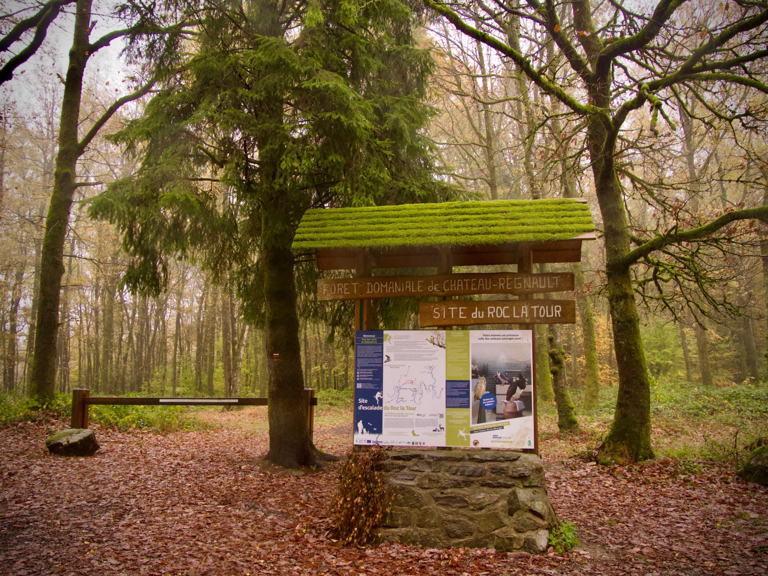 Informatiebord roc la tour