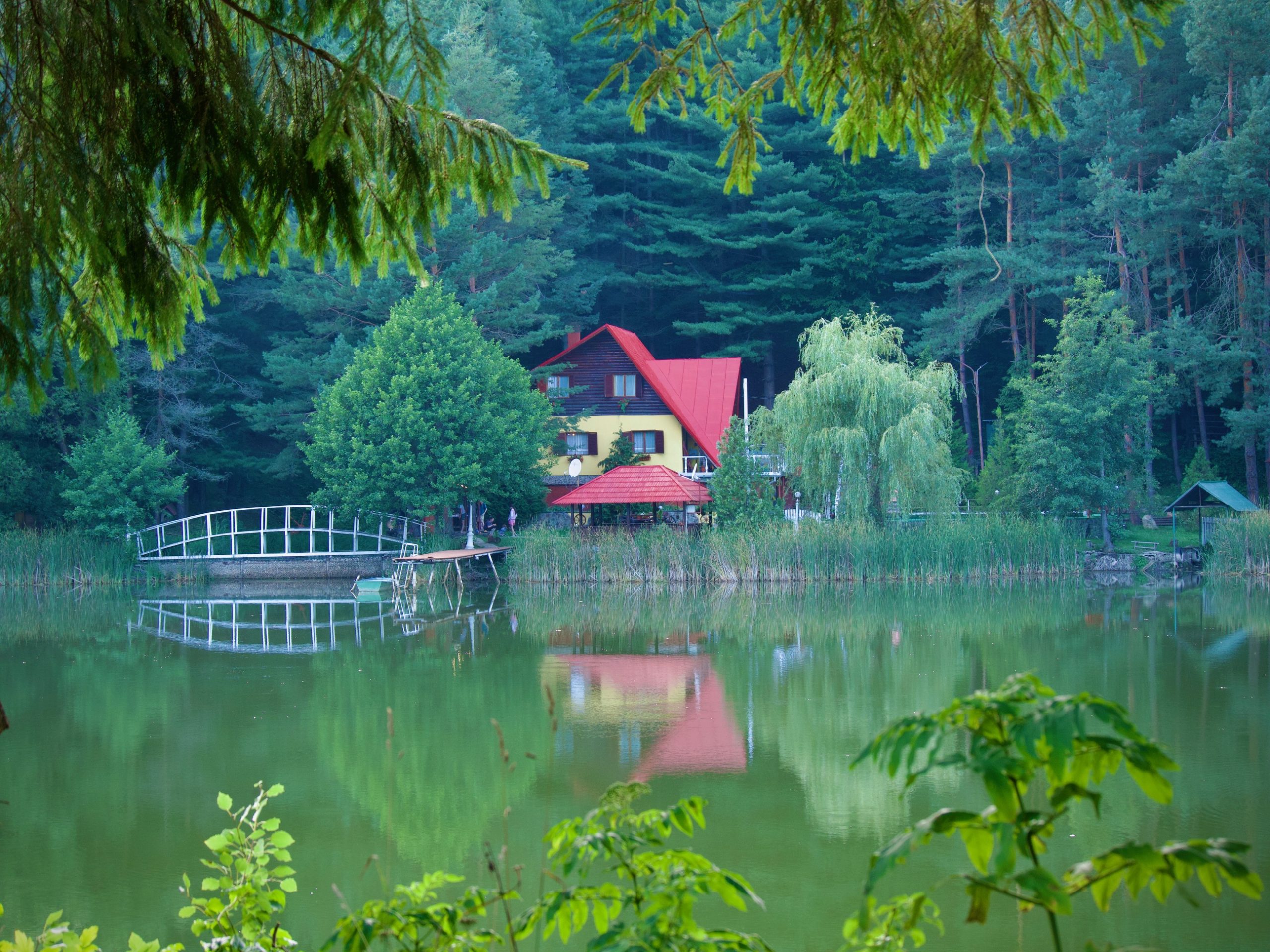 Lacul Miniș in Roemenie