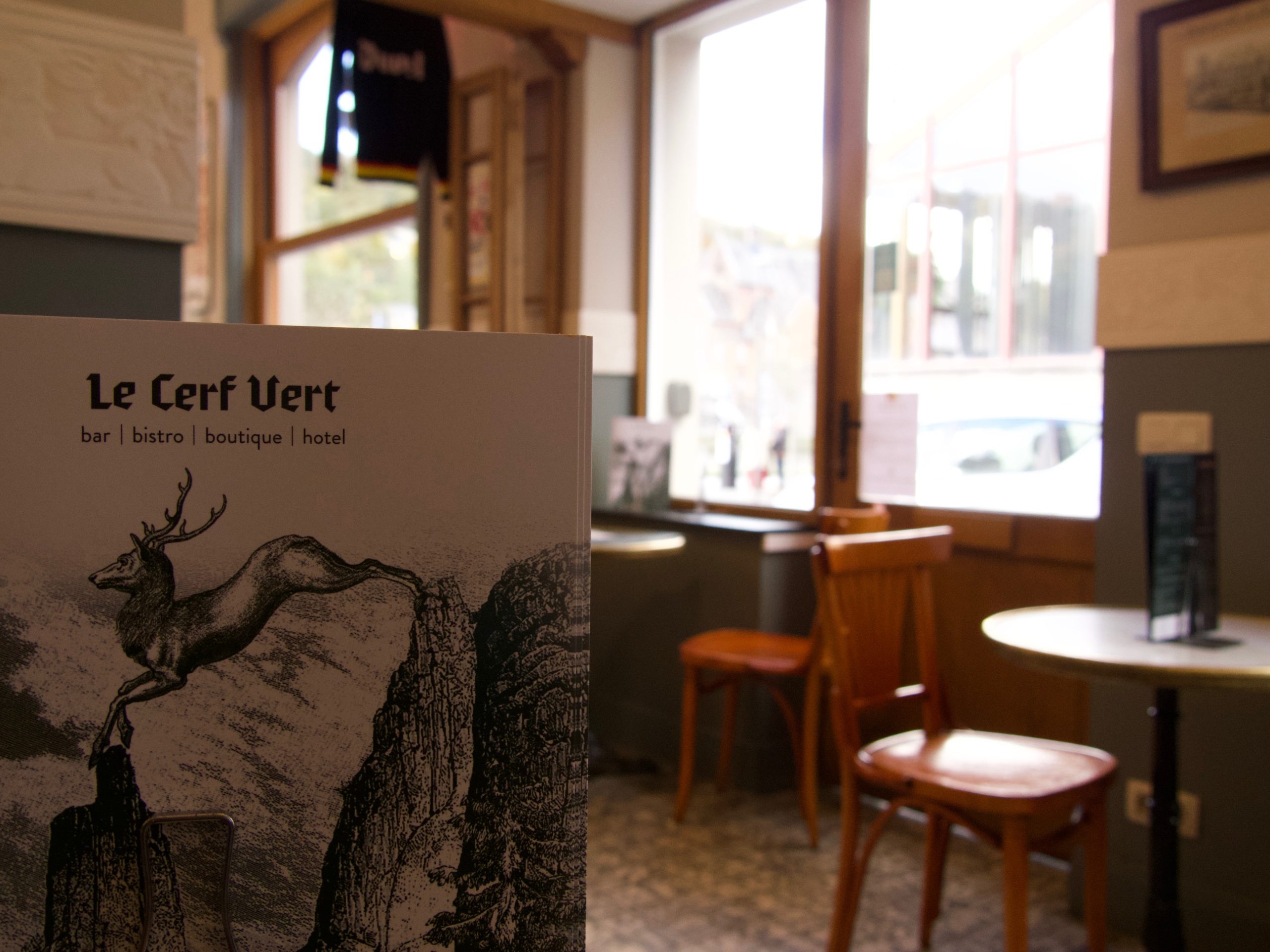 Restaurant Le Cerf Vert in Dinant aan de Maas