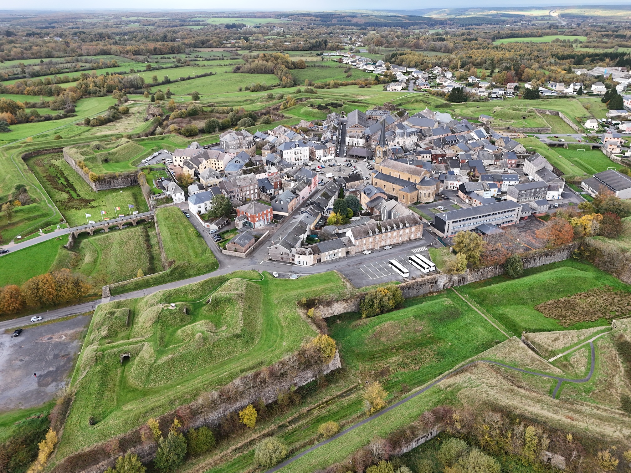 stervorm dorpje Rocroi