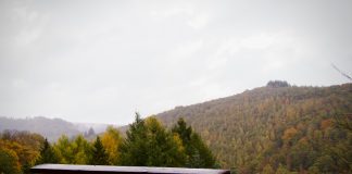 Uitzicht vanaf een bankje in Laforet