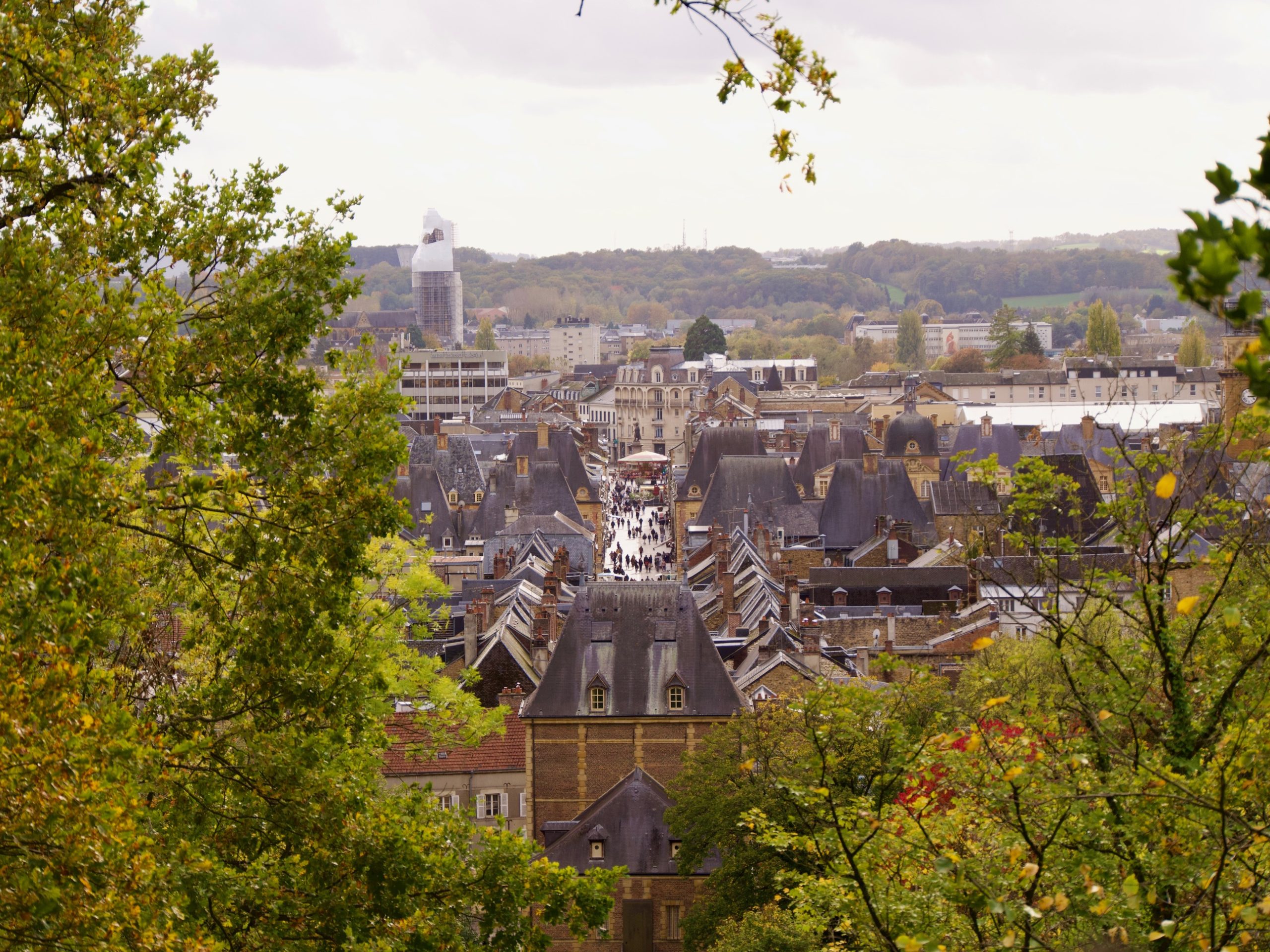Mont Olympe uitzicht
