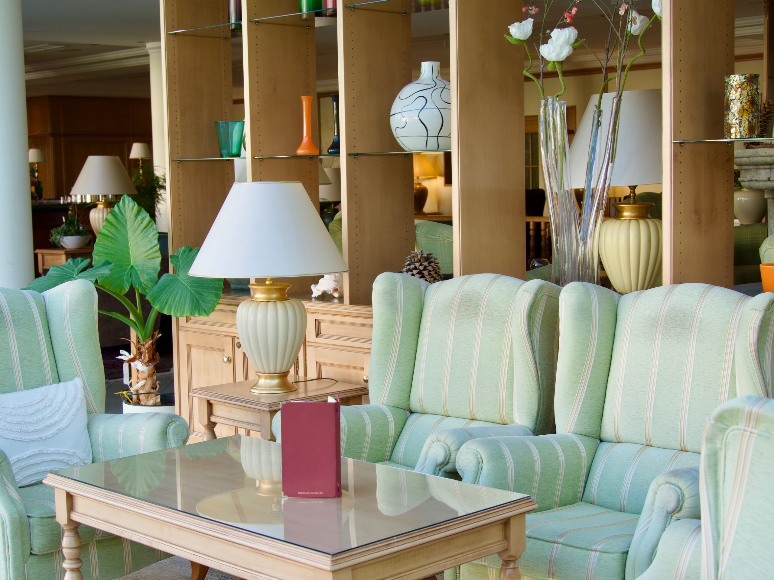 De lobby van Parkhotel Bad Schallerbach