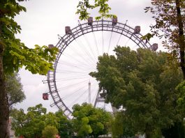 Reuzenrad Prater in Wenen