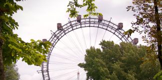 Reuzenrad Prater in Wenen