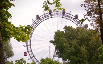 Reuzenrad Prater in Wenen