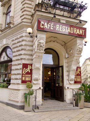 koffiehuis Café restaurant Weimar in Wenen