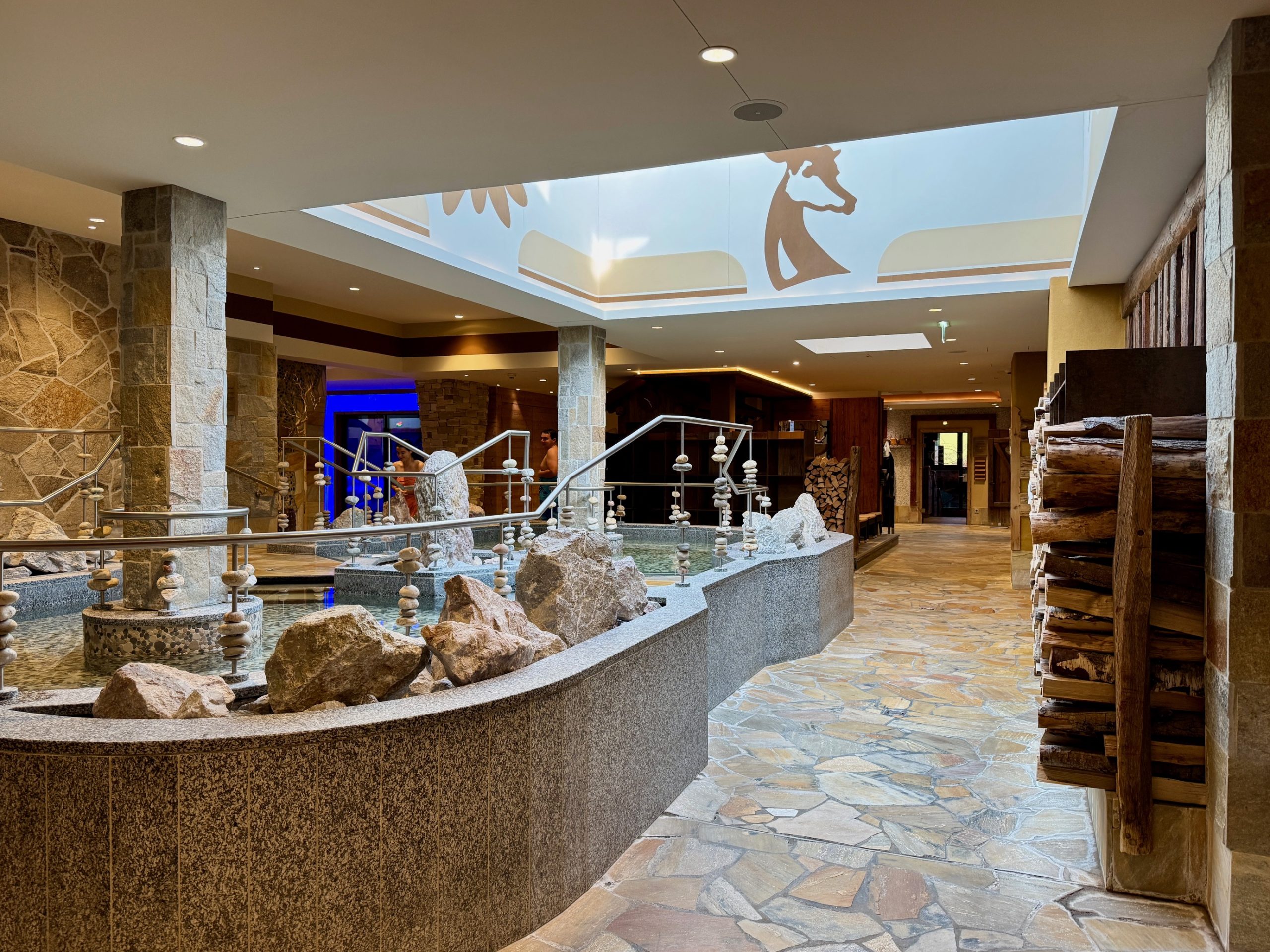 Sauna in het Eurothermen Resort van Bad Schallerbach