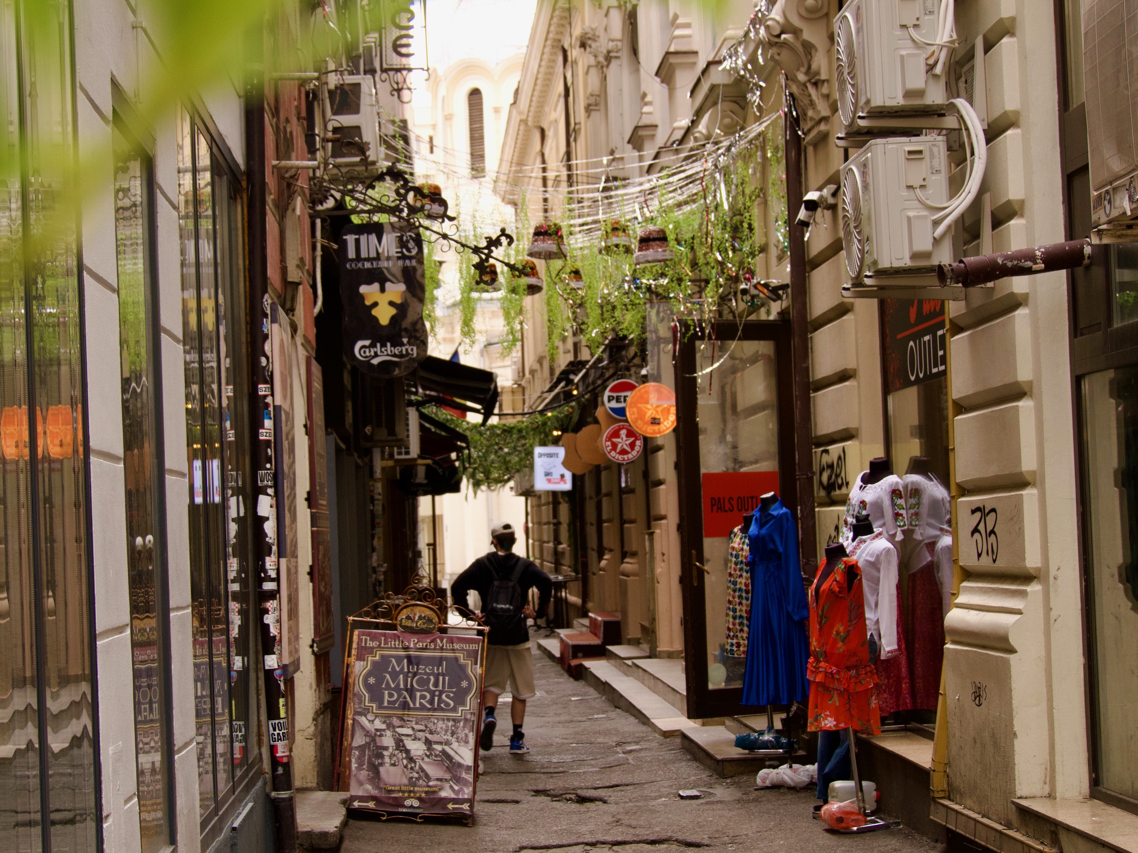 Straatje in Boekarest