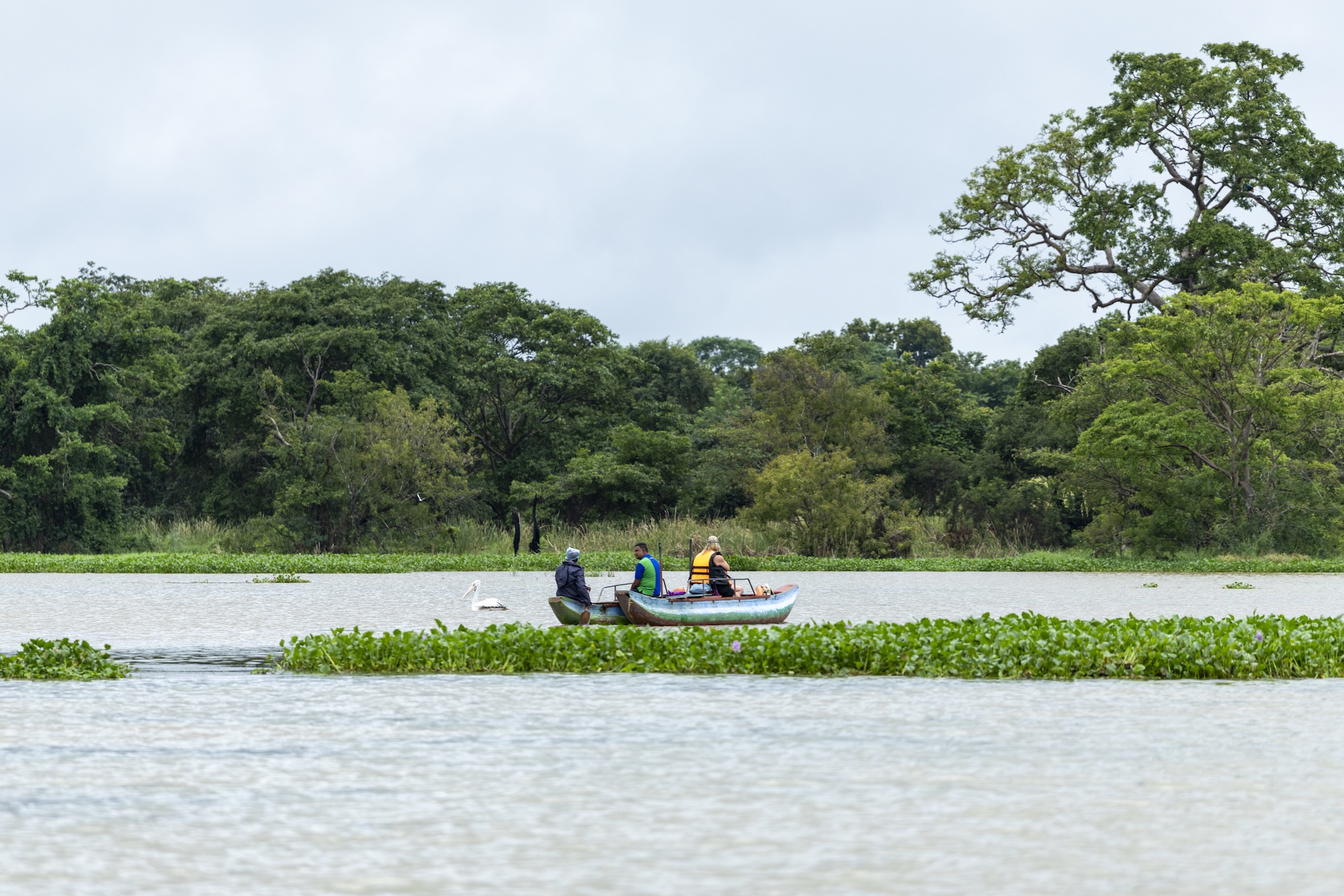 Boottocht over het Hiriwadunna-meer