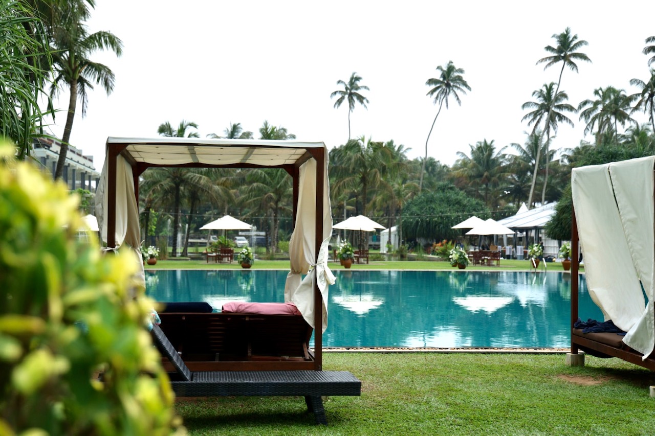 Blue Beach Hotel in Wadduwa in Sri Lanka