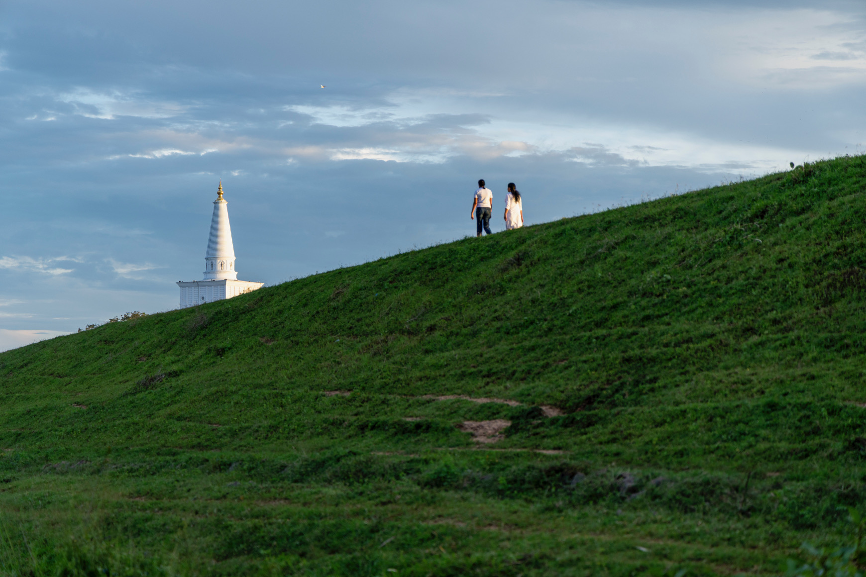 Stupa uitkijkpunt Anuradhapura