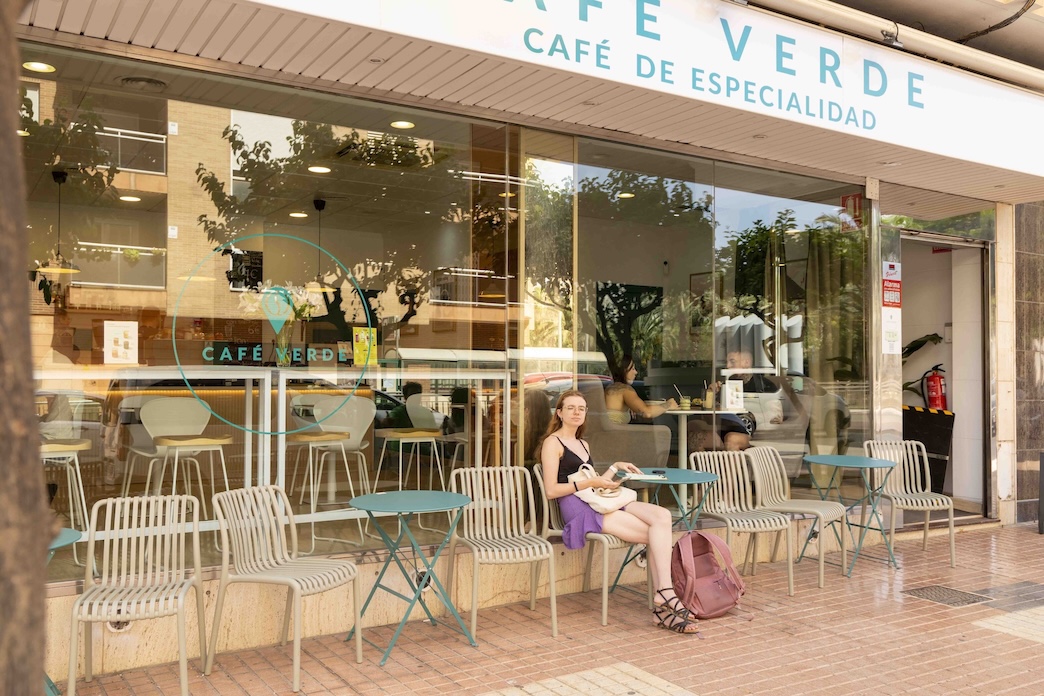 Cafe Verde Cartagena in Spanje