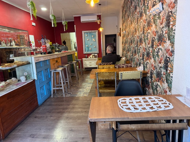 Maggels ontbijttentje in Cartagena Spanje