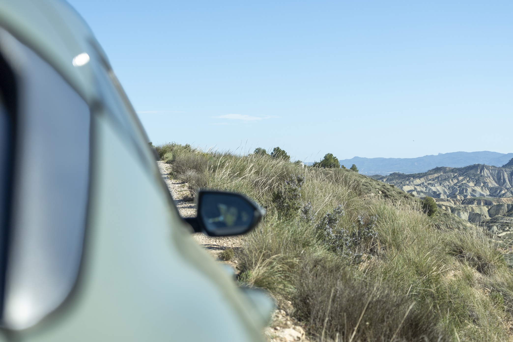 met de auto naar Barrancos de Gebas