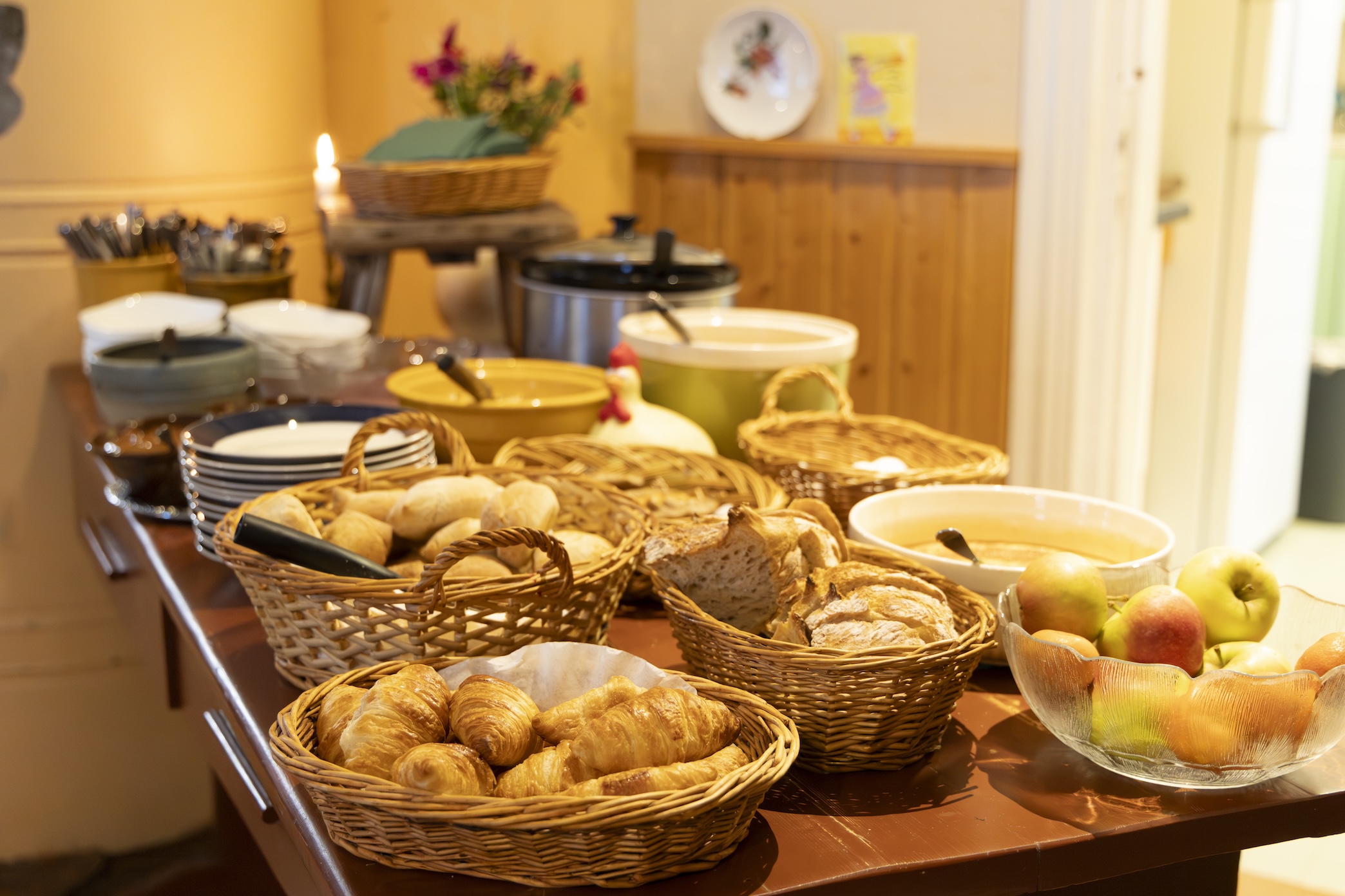 Ontbijtbuffet Tuhannen Tarinan Talo