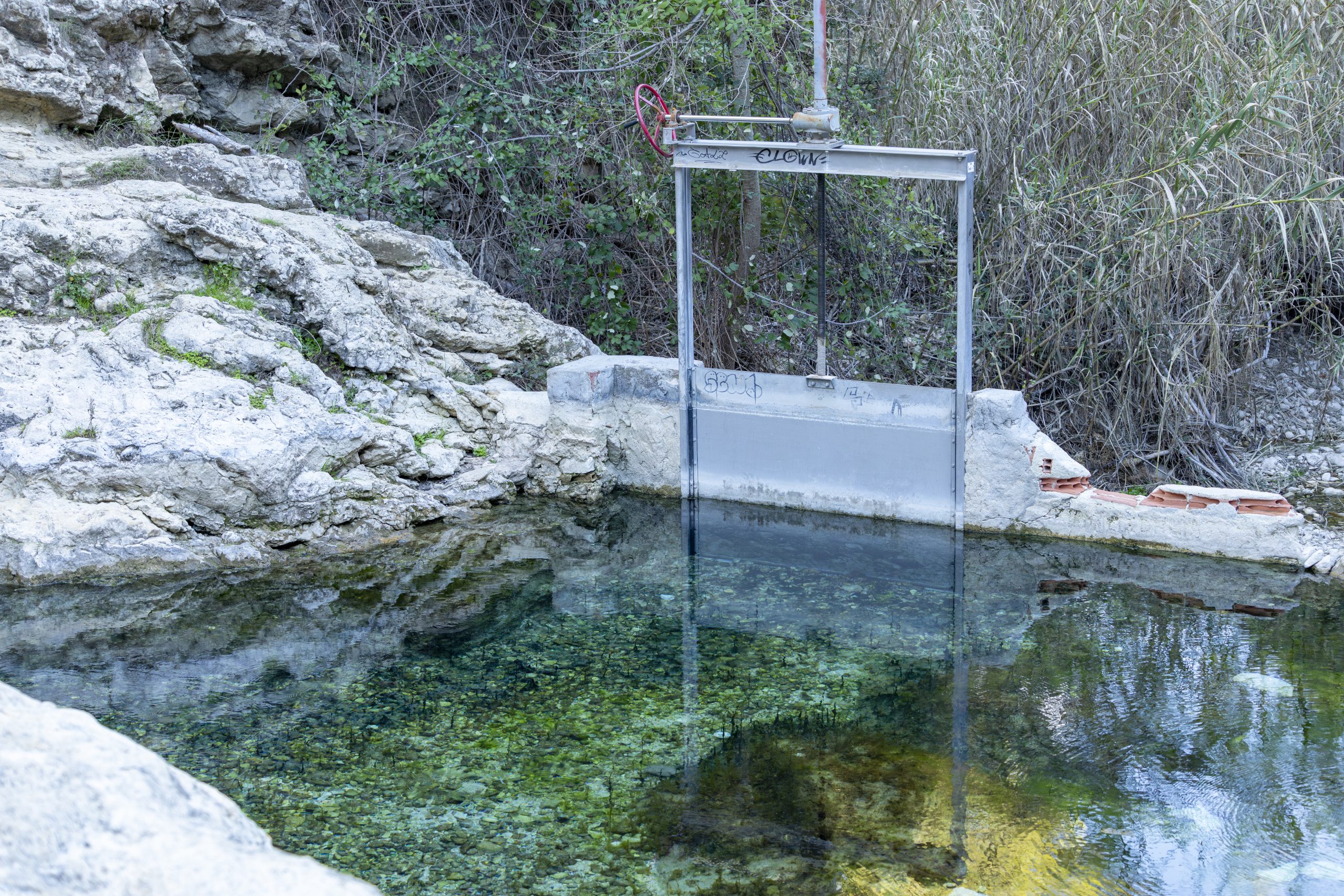 Poel bij de warmwaterbronnen van Moratalla