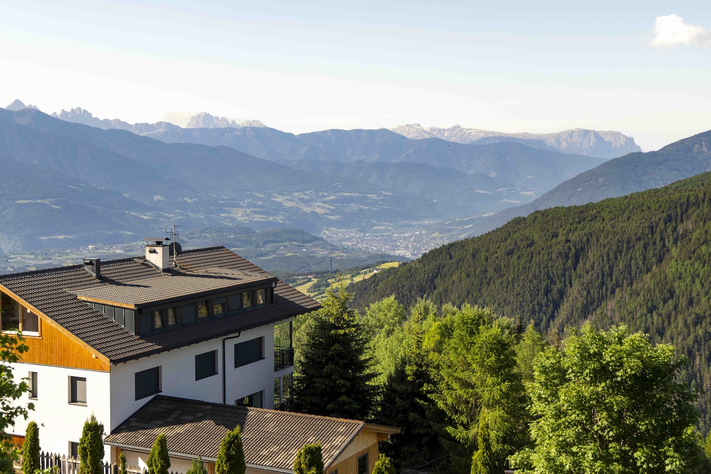 Uitzicht Tratterhof hotel