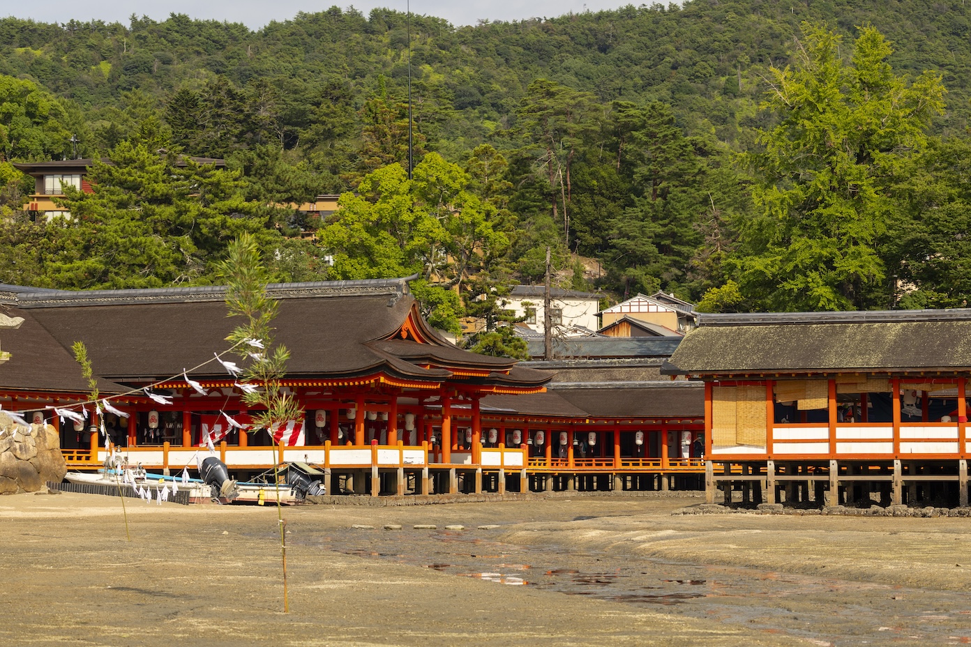 Itsukushima Shrine bij eb