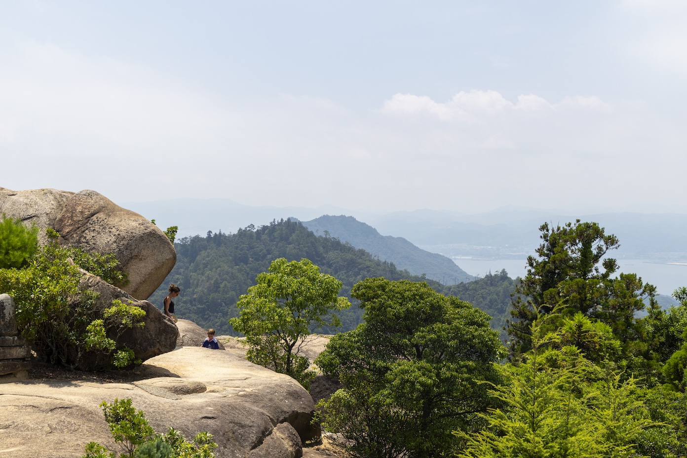 De top van Mount Misen