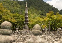 Adashino Nenbutsu-ji in Kyoto, een bijzondere tempel met 8000 stenen beelden Adashino Nenbutsu ji tempel met 8000 beelden