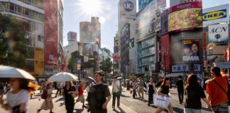 Tokio in 4 dagen: een handige route Shibuya Crossing Tokyo