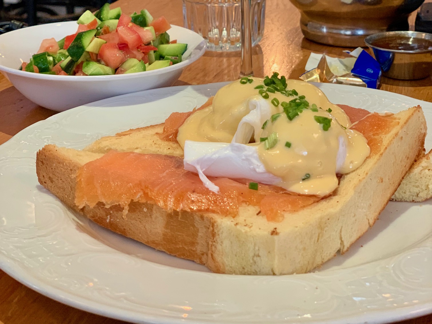 Eggs in Benedict Tel Aviv