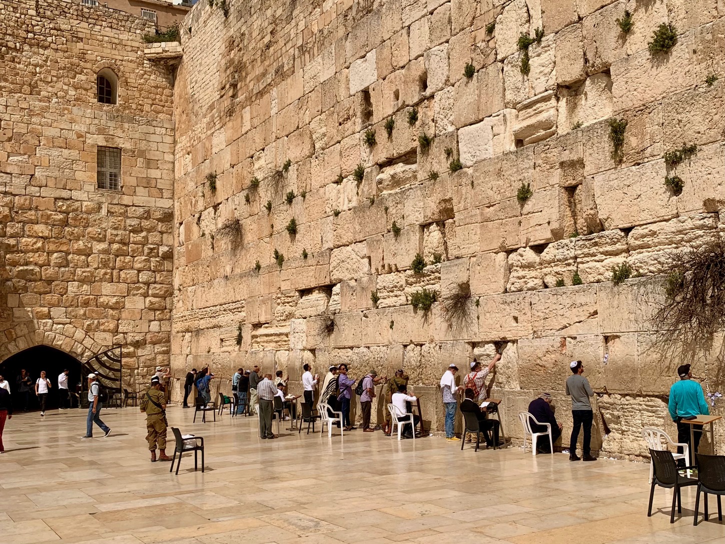 De Klaagmuur in Jeruzalem