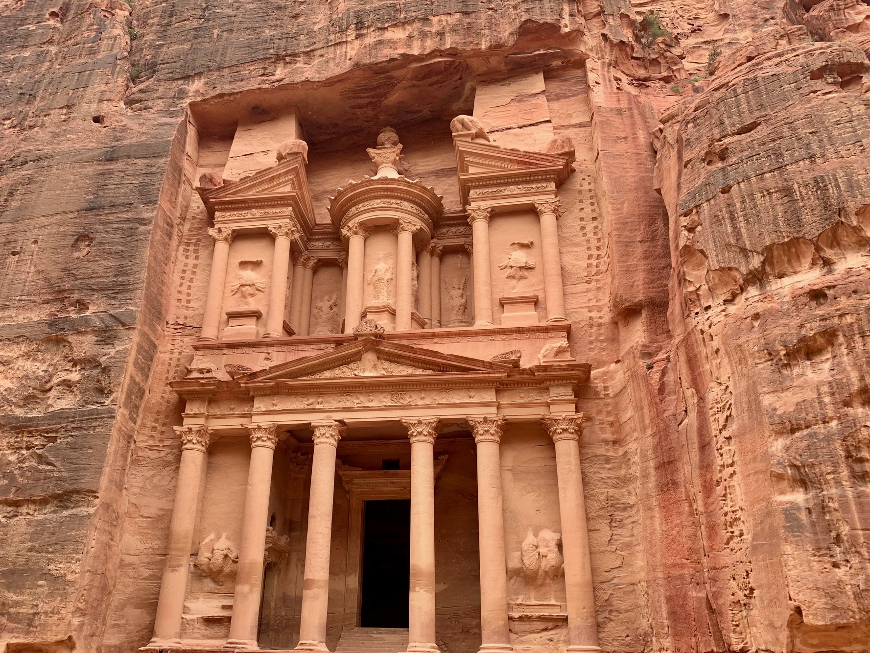 De monastery in Petra Jordanie